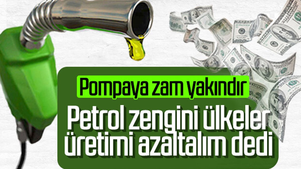 Petrol üreticilerinden üretimi azaltma kararı