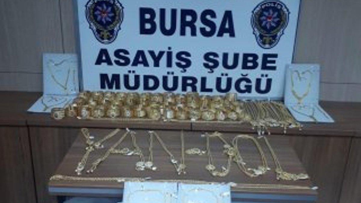 Bursa'da kuyumcuları dolandıran 2 kişi gözaltına alındı