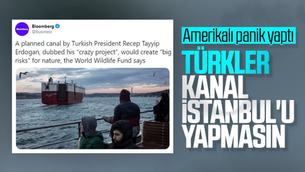 Amerikan medyasında Kanal İstanbul aleyhinde haber çıktı
