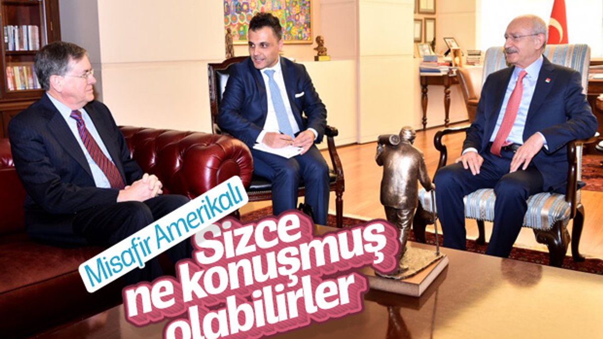 ABD Büyükelçisi Satterfield, Kılıçdaroğlu'nu ziyaret etti