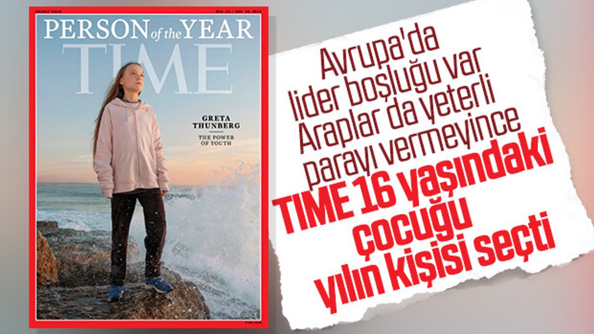 TIME Dergisi Greta'ya yılın insanı seçti