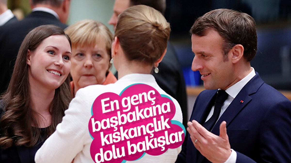En genç başbakanla Macron'un samimiyeti