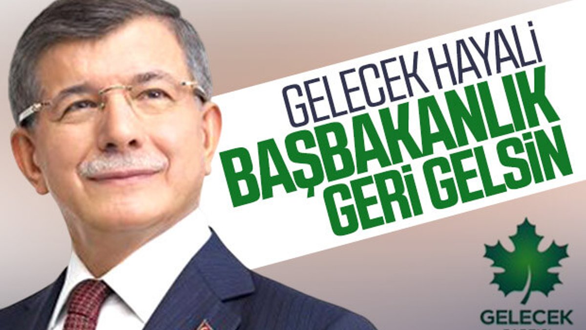 Ahmet Davutoğlu partisinin adını açıkladı