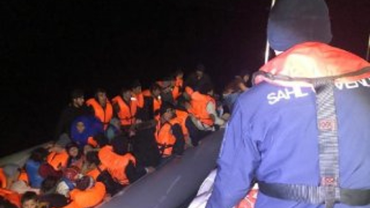 Seferihisar ve Urla'da 113 göçmen yakalandı