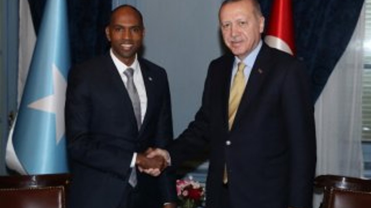 Cumhurbaşkanı Erdoğan, Somali Başbakanı ile görüştü