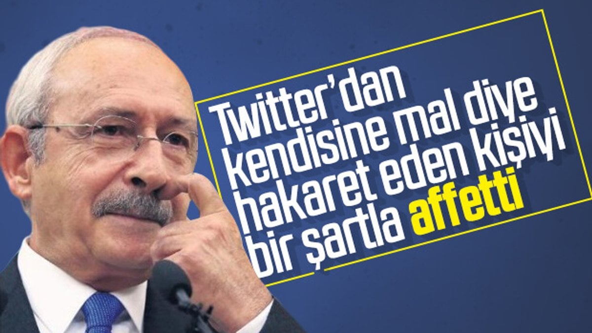 Kemal Kılıçdaroğlu, hakareti burs şartıyla affetti