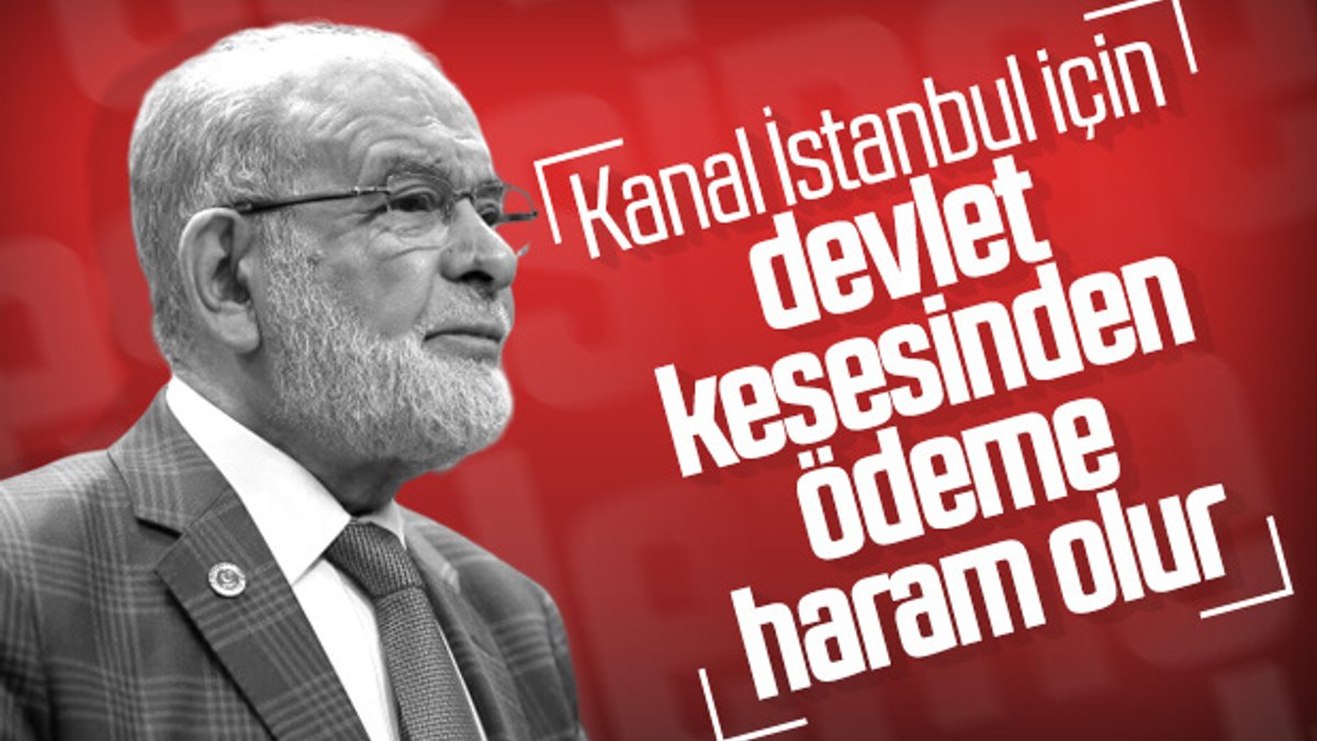 Temel Karamollaoğlu, Kanal İstanbul projesine karşı çıktı