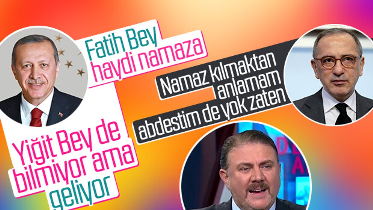 Fatih Altaylı, Erdoğan'la namaz anısını anlattı