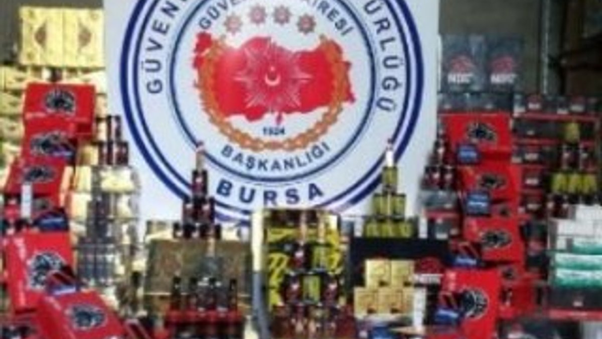 Bursa'da 250 bin liralık cinsel içerikli ürüne el konuldu