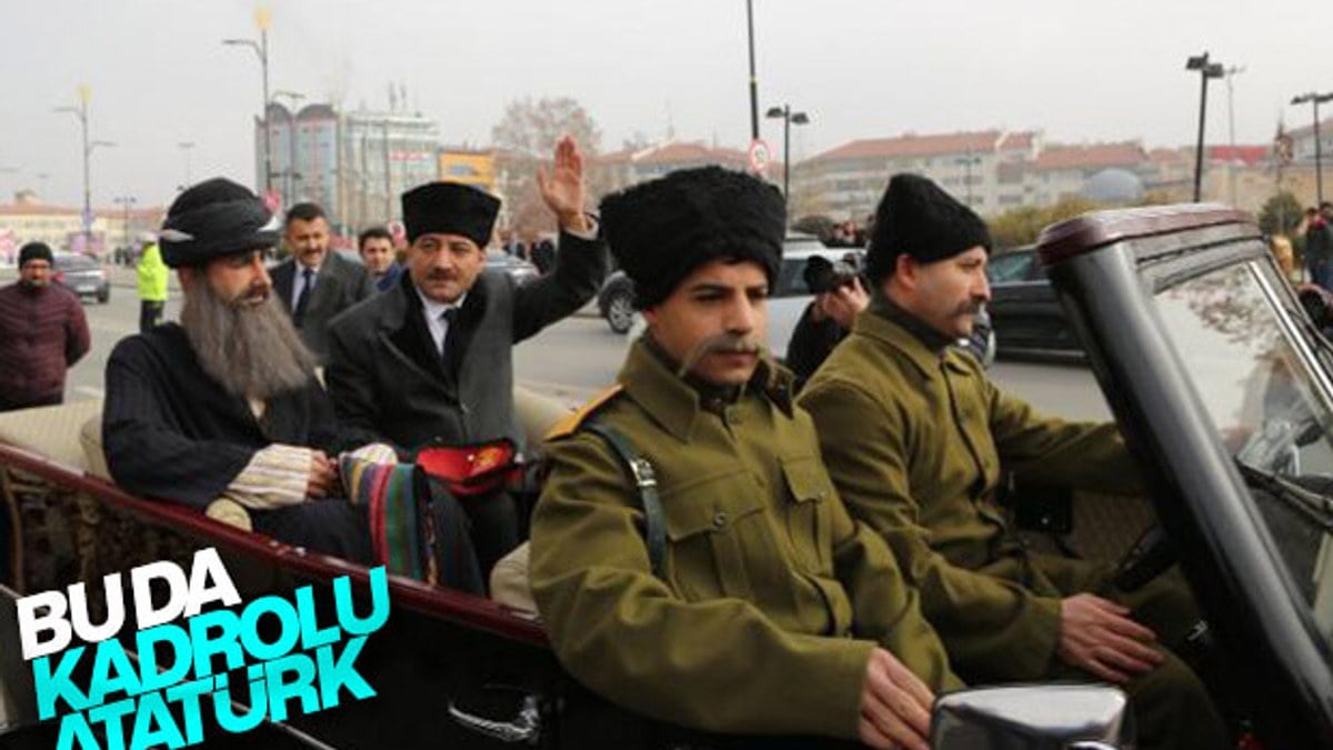 Temsili Atatürk'ün Sivas'tan ayrılışı