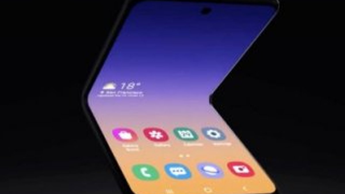 Samsung'un yeni katlanabilir telefonu görüntülendi