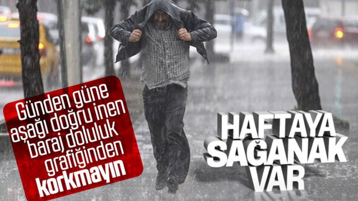 İstanbul'un barajlarındaki su azaldı, haftaya yağmur var
