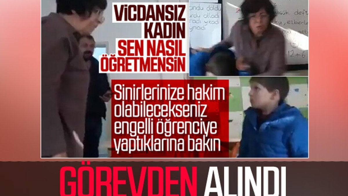 Ankara'da dayakçı öğretmen görevden alındı