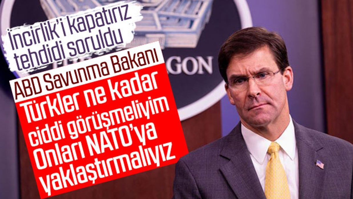 Pentagon: Türkiye'yi NATO'ya bağlamamız lazım