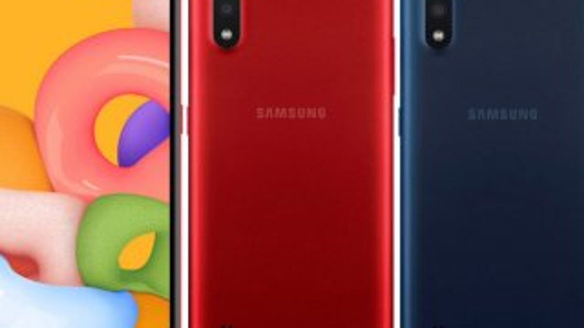 Samsung, düşük bütçeli telefonu Galaxy A01’i tanıttı