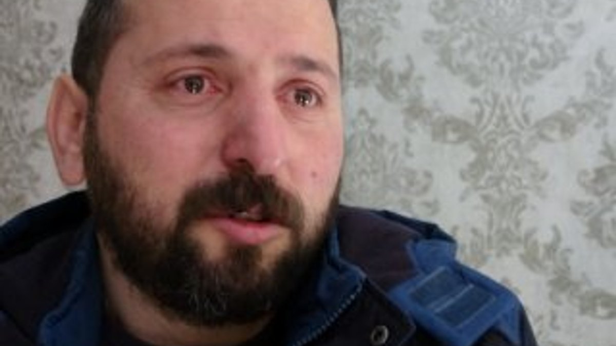 Uzungöl’de kaçak yapısı yıkılan adamın gözyaşları