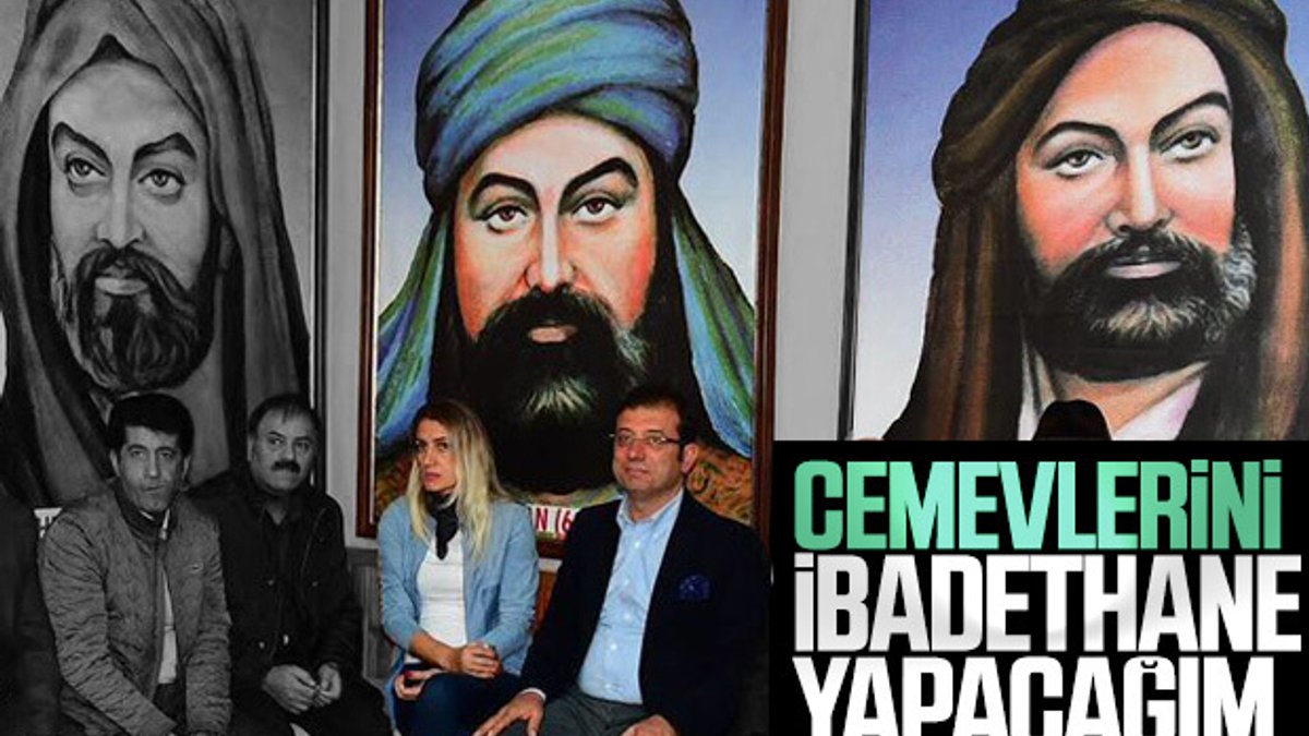 Ekrem İmamoğlu: İstanbul'da cemevleri ibadethane olacak