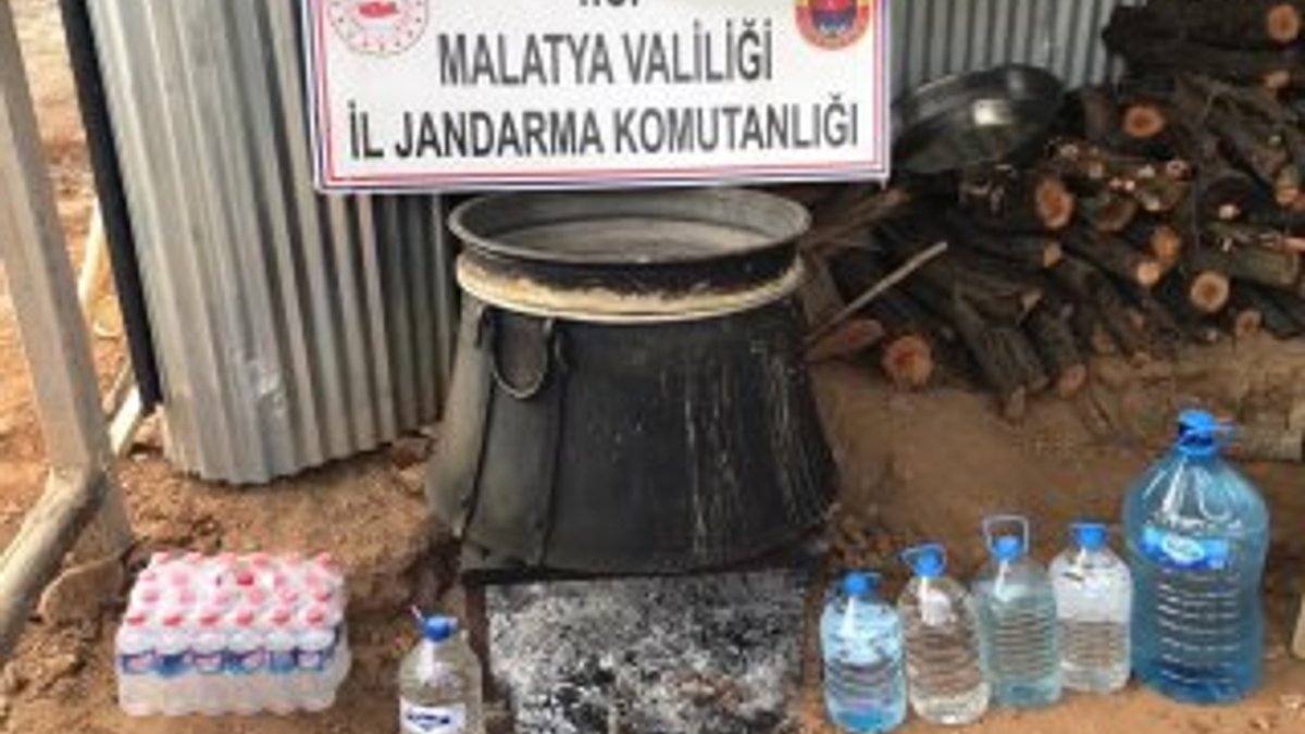 Malatya'da 6 ton sahte içki ele geçirildi