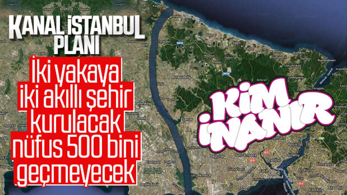 Bakan Kurum: Kanal İstanbul'un nüfusu 500 bini geçmeyecek