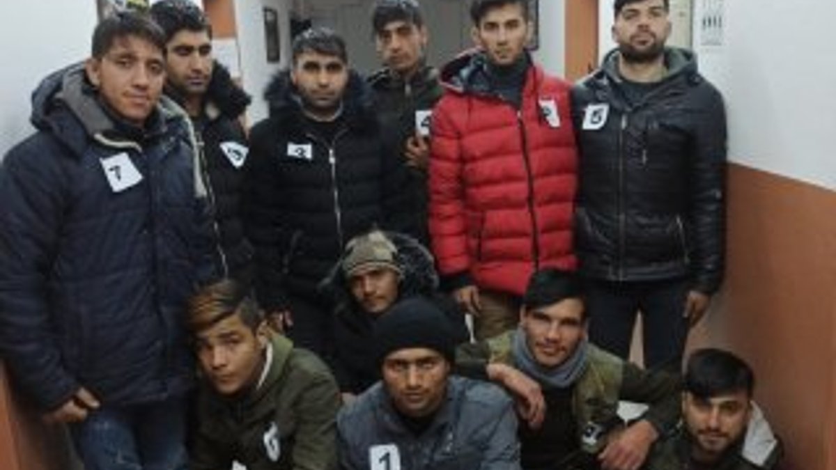 Tekirdağ'da 11 kaçak göçmen yakalandı