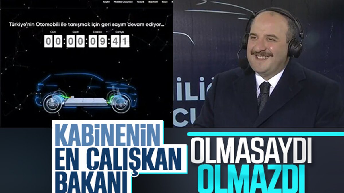 Bakan Mustafa Varank, yerli otomobil sürecini anlattı