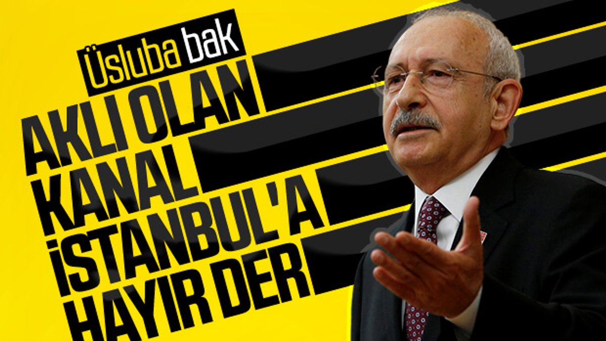 Kemal Kılıçdaroğlu: Kanal İstanbul'u engelleyeceğiz