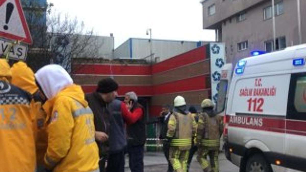 Ümraniye'de cam imalathanesinde patlama: 1 ölü 7 yaralı