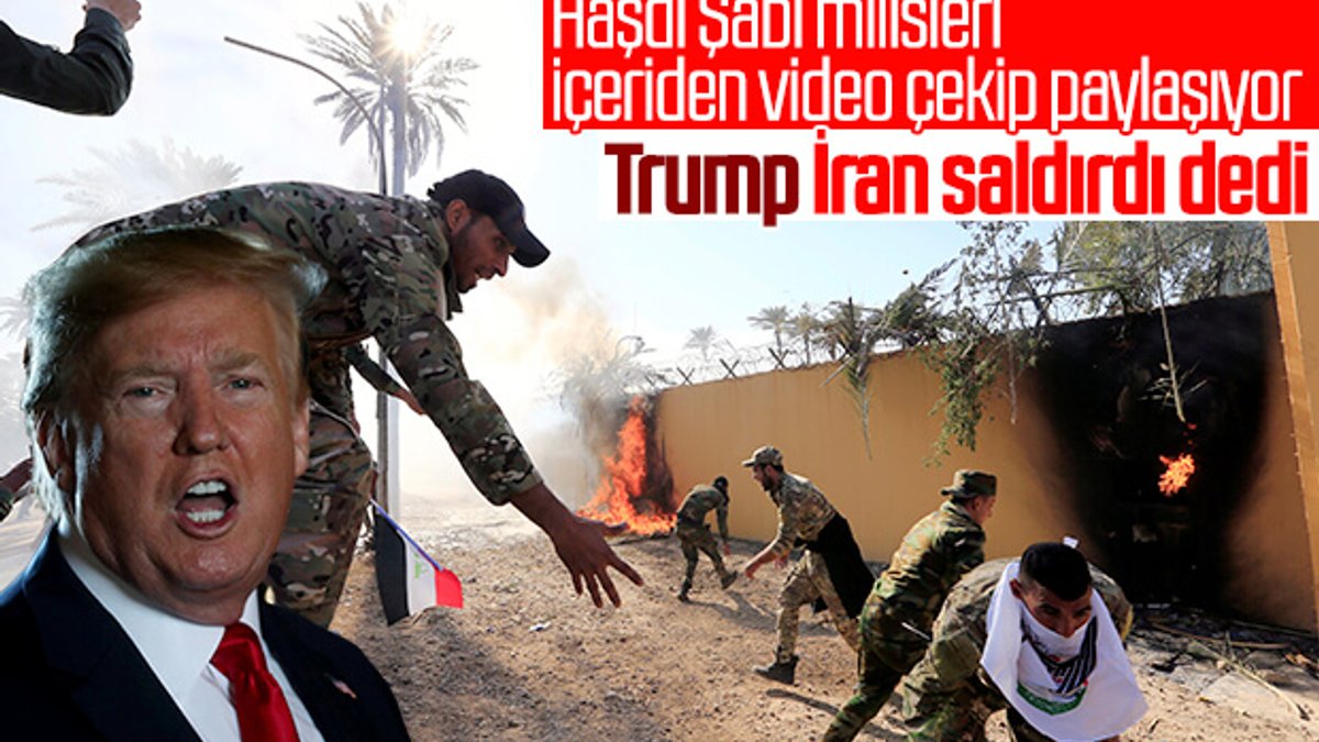 Donald Trump: Irak'taki saldırıyı İran yaptı