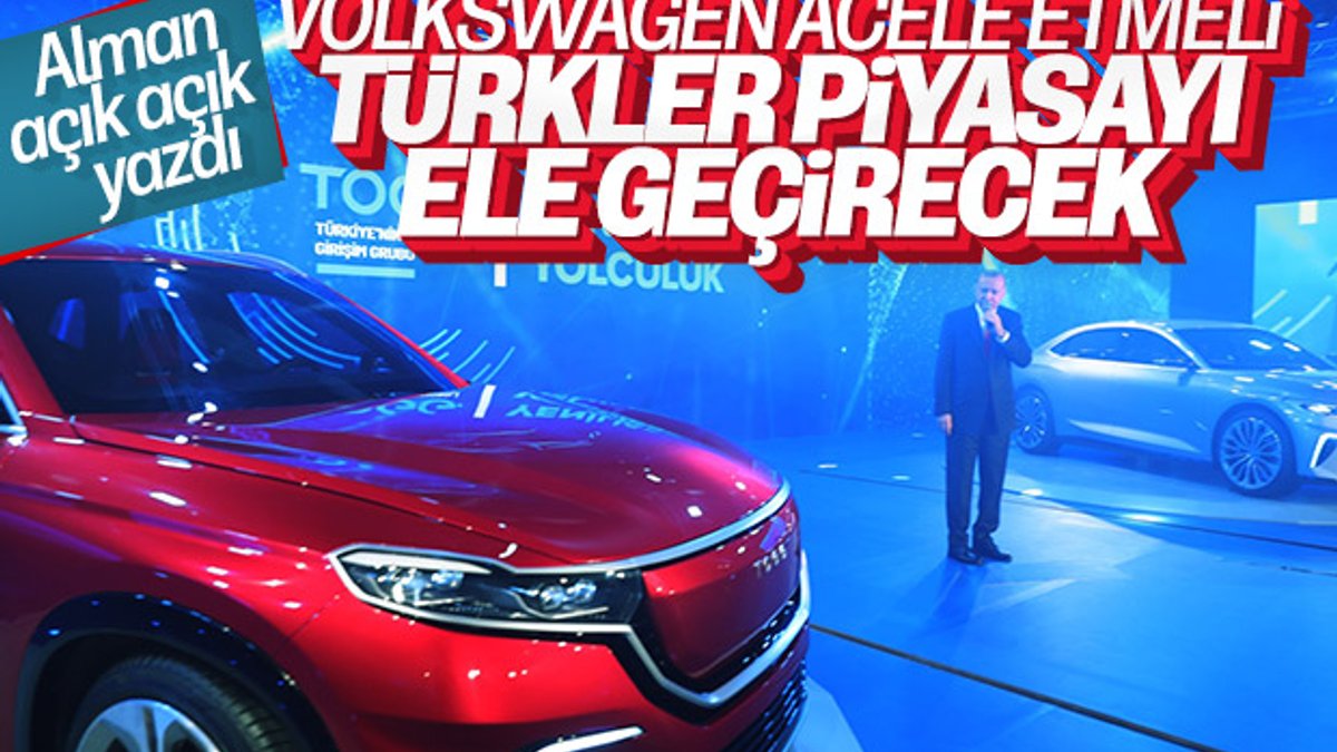 Türkiye'nin yerli otomobili Alman basınında