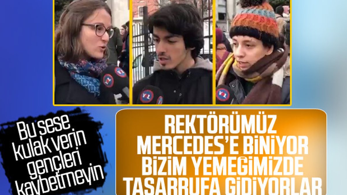 İstanbul Üniversitesi'nde tepkiler devam ediyor