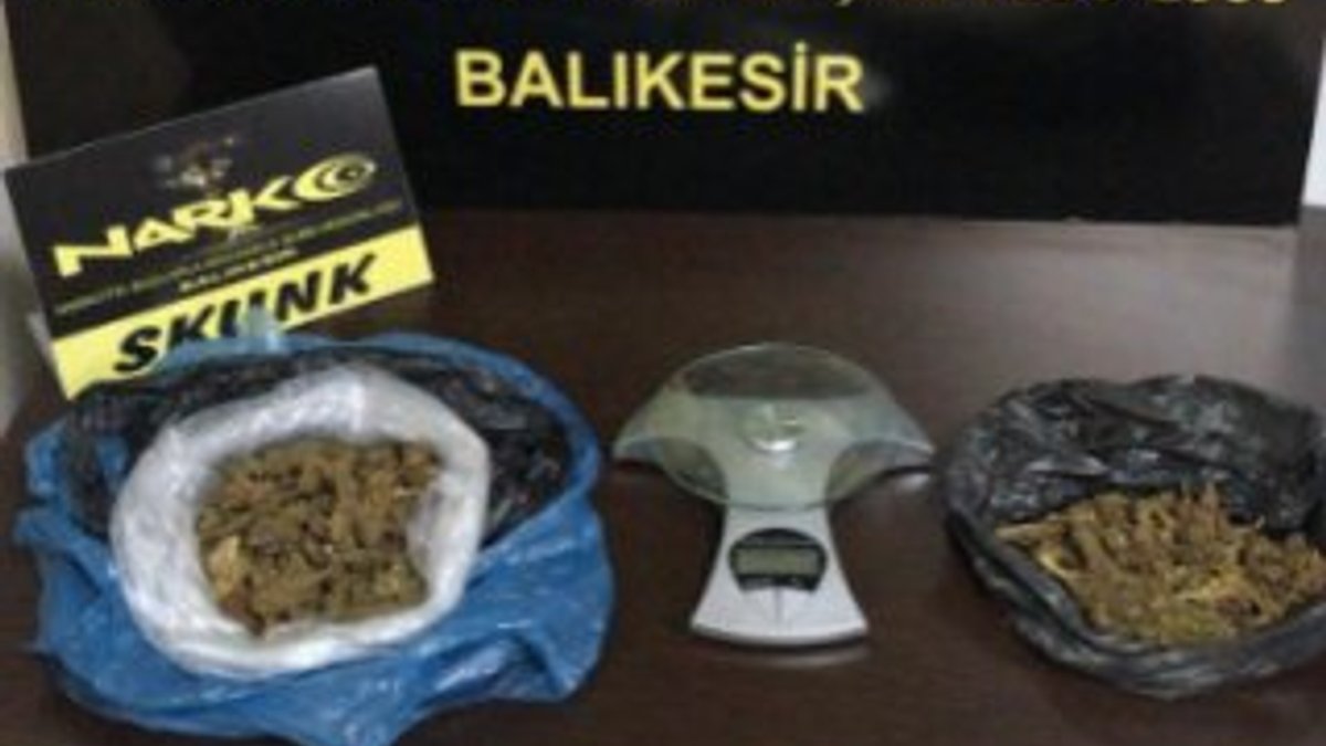 Balıkesir'de uyuşturucu operasyonu: 10 gözaltı