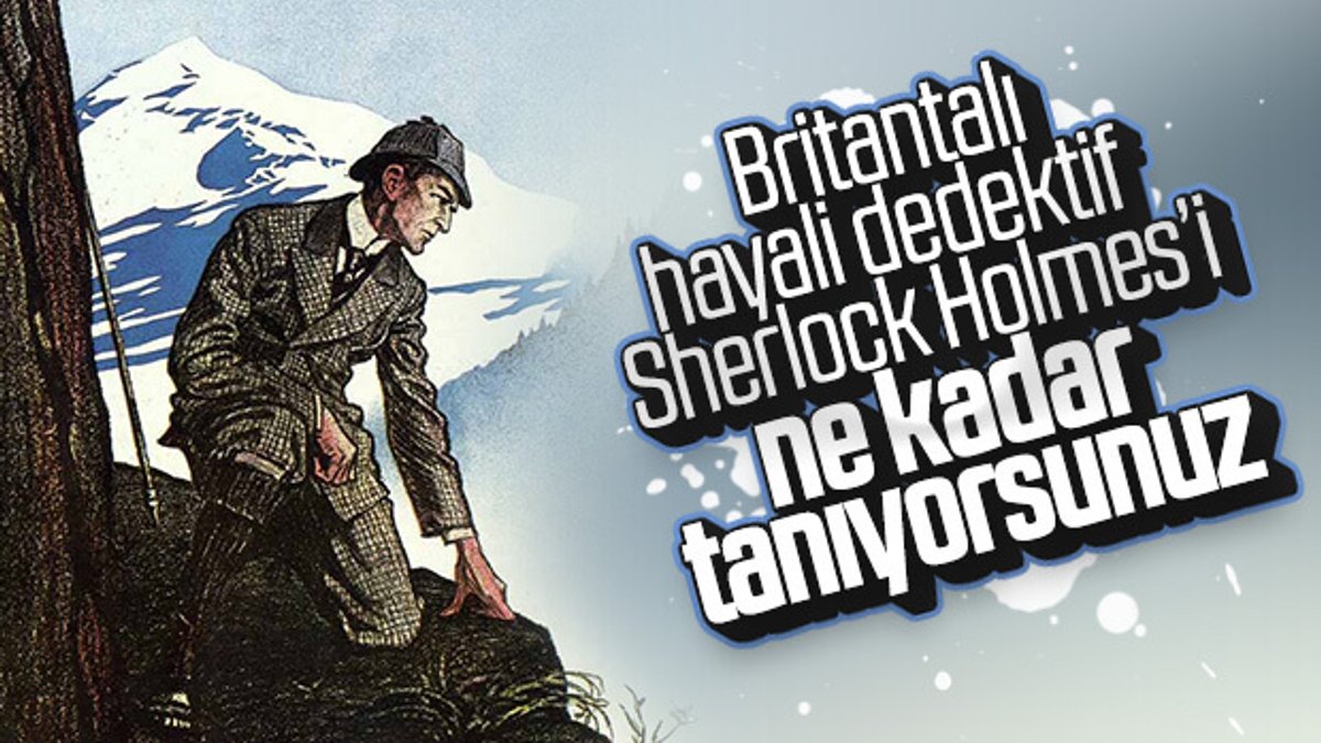Ünlü dedektif Sherlock Holmes üzerine