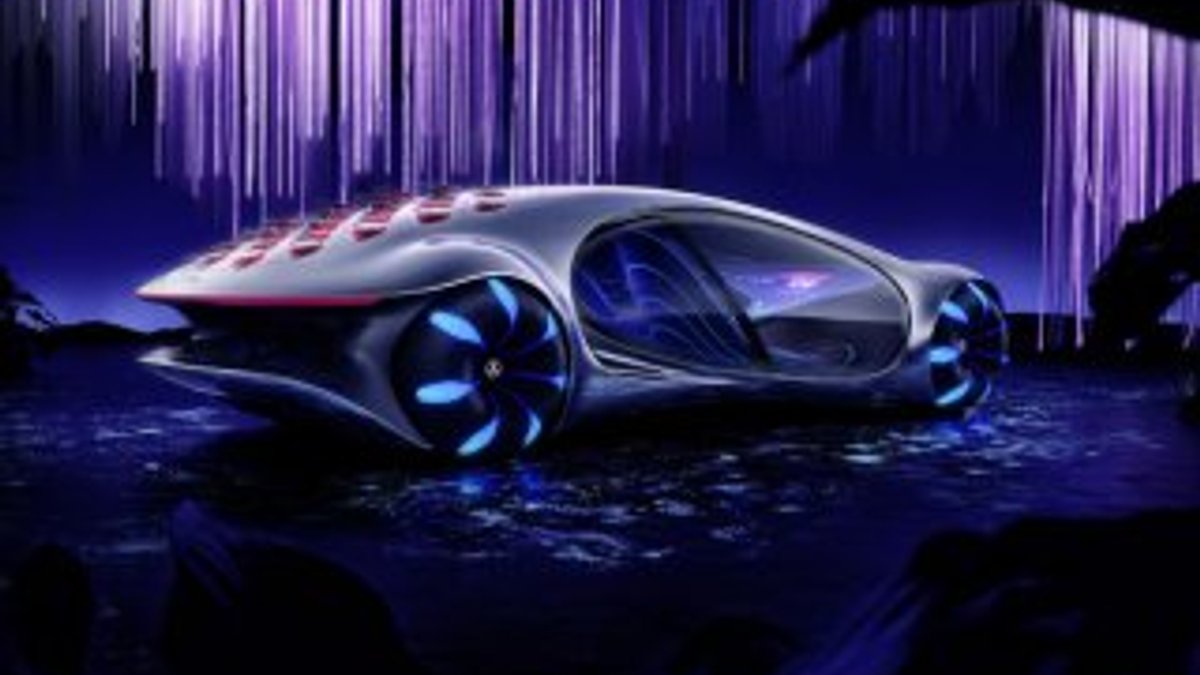 Mercedes'in Avatar'dan ilham aldığı otomobili: Vision AVTR