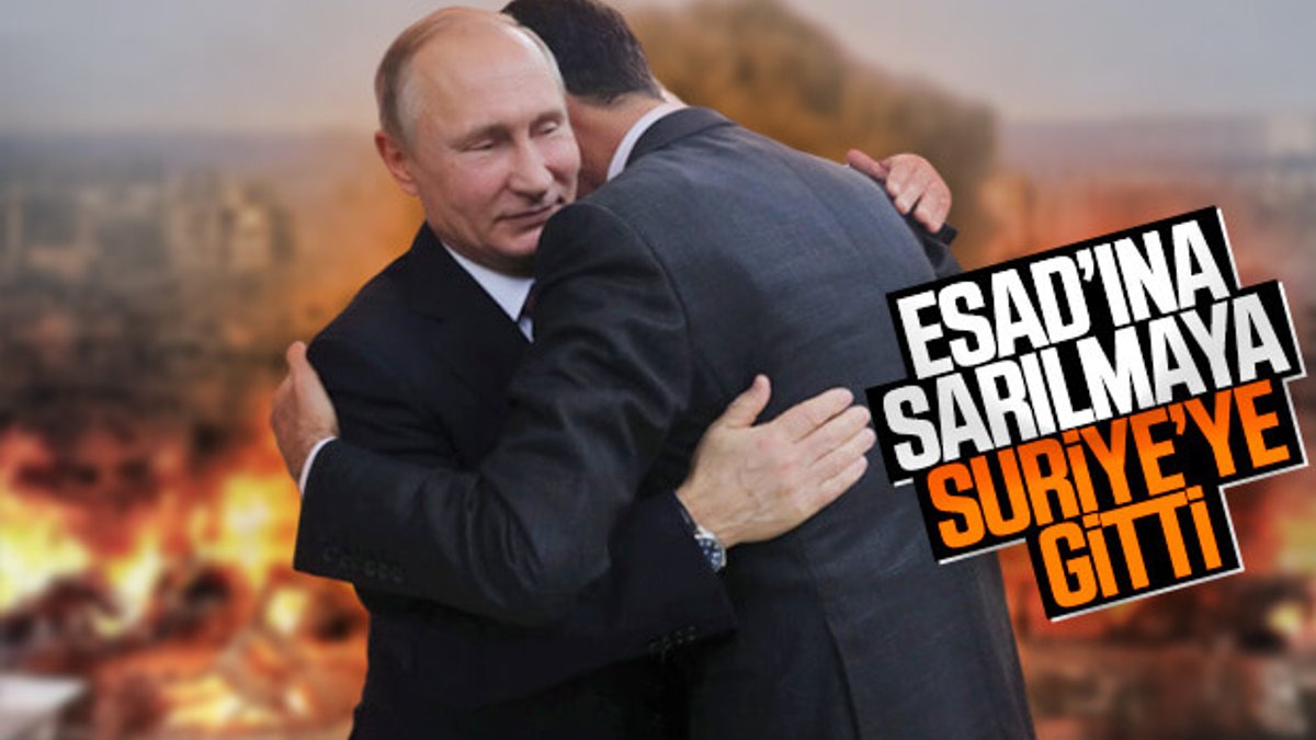 Putin, Esad'la görüştü