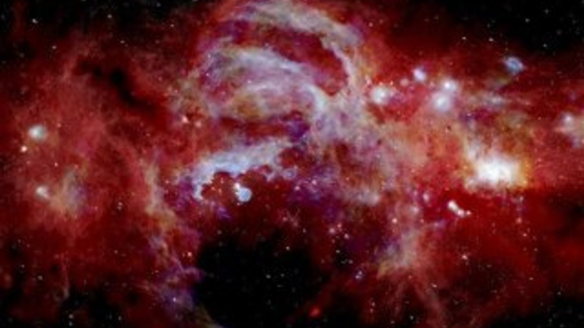 Samanyolu galaksisinin merkezi görüntülendi