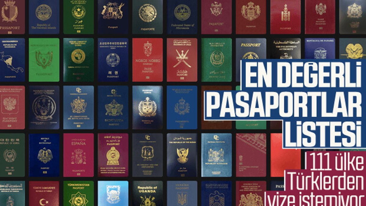 Ülkelerin pasaport sıralaması yayınlandı