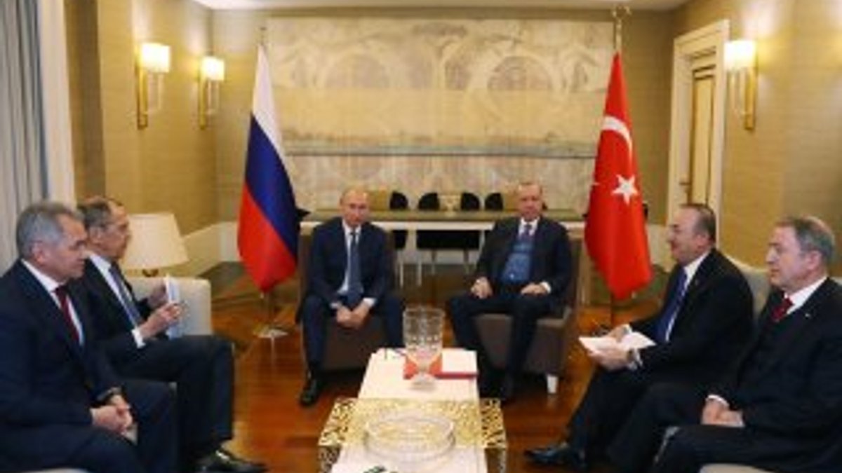 Erdoğan ile Putin'den Libya için ateşkes çağrısı