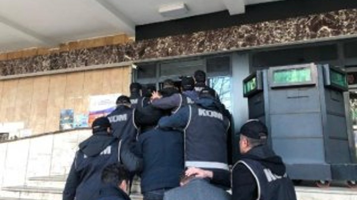Malatya'da suç örgütü operasyonuna 11 tutuklama