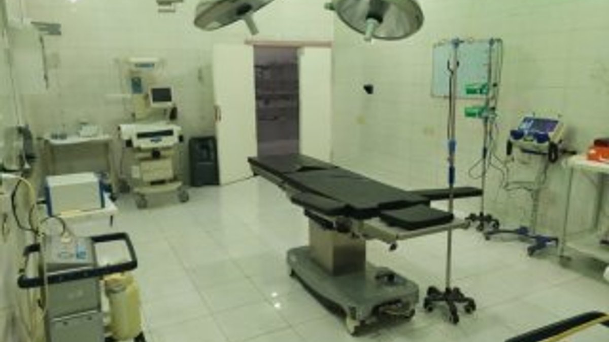 Tel Abyad Hastanesi'nde ilk ameliyat