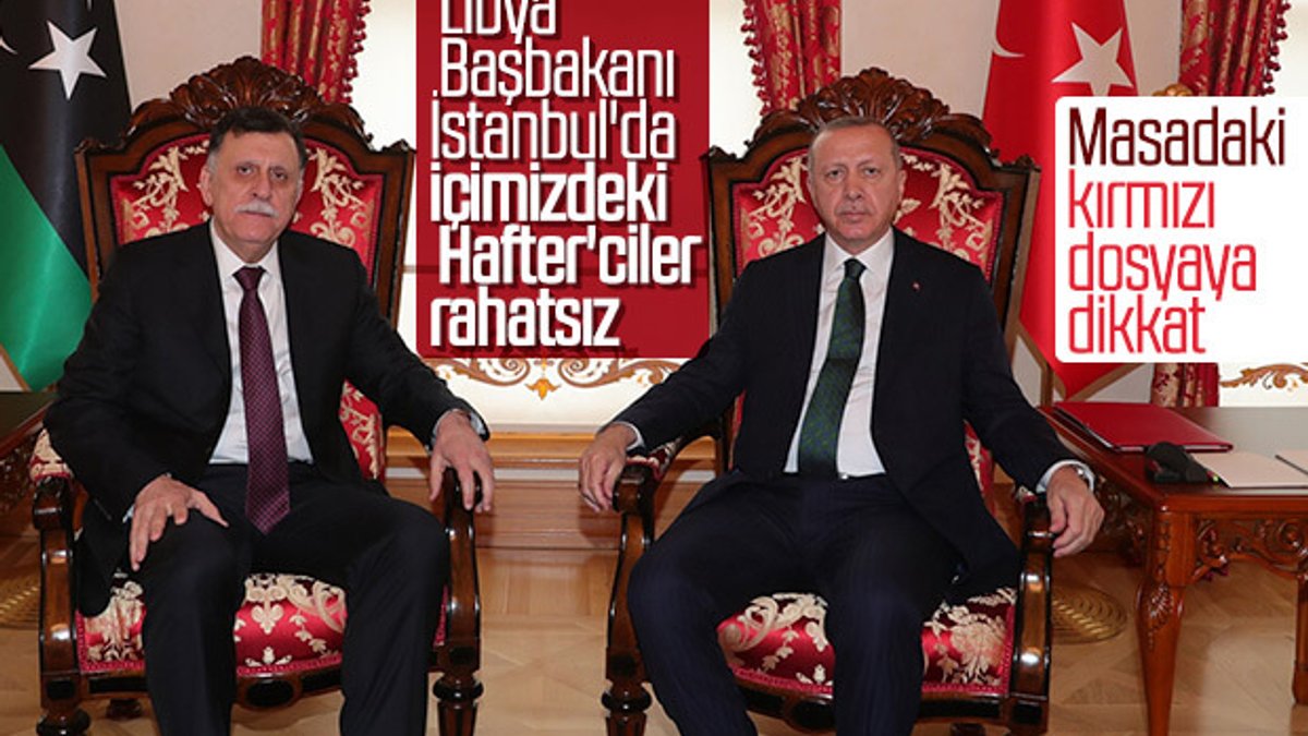 Libya Başbakanı Serrac İstanbul'da