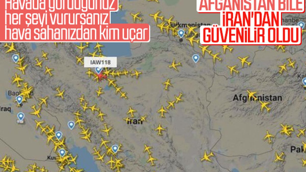 Afganistan hava sahası, İran yerine tercih ediliyor
