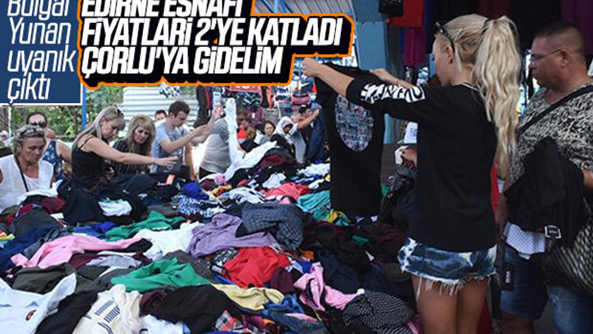 Edirne'de esnaf fiyatları yükseltti, turistler kaçtı