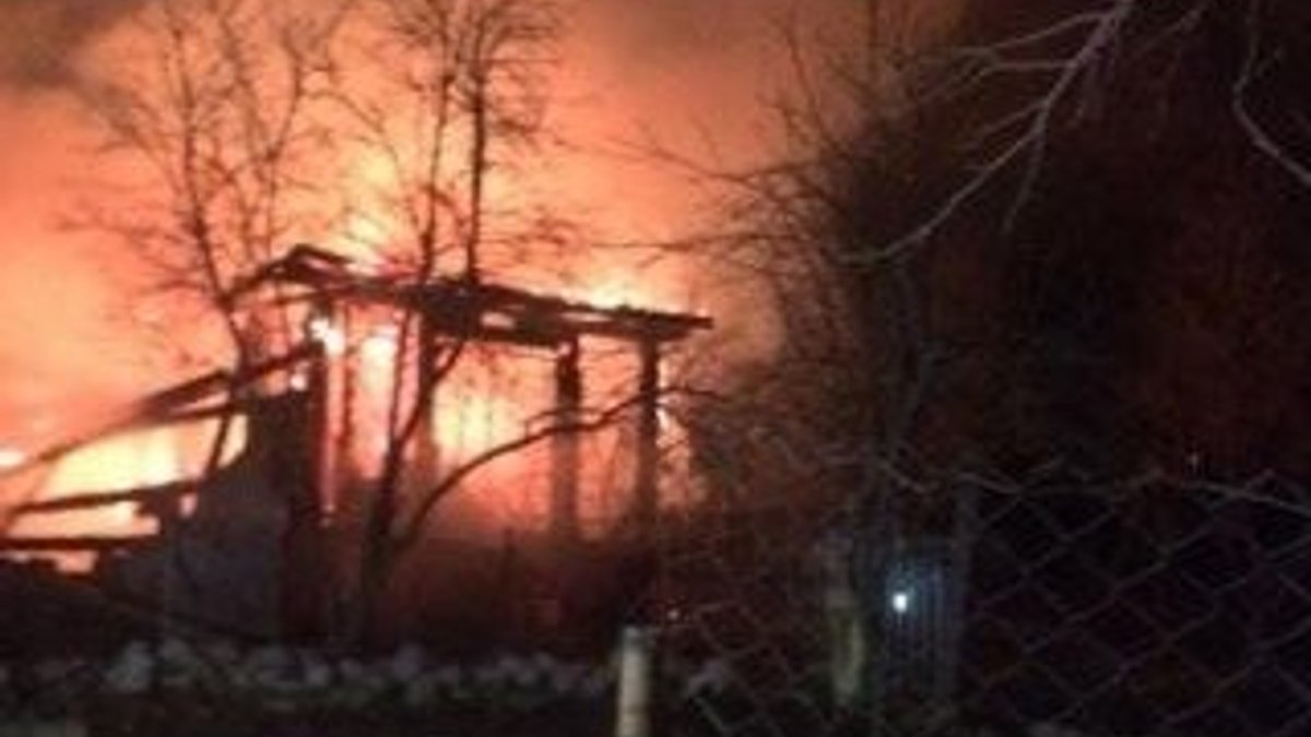 Beykoz’da bir çiftlikte yangın