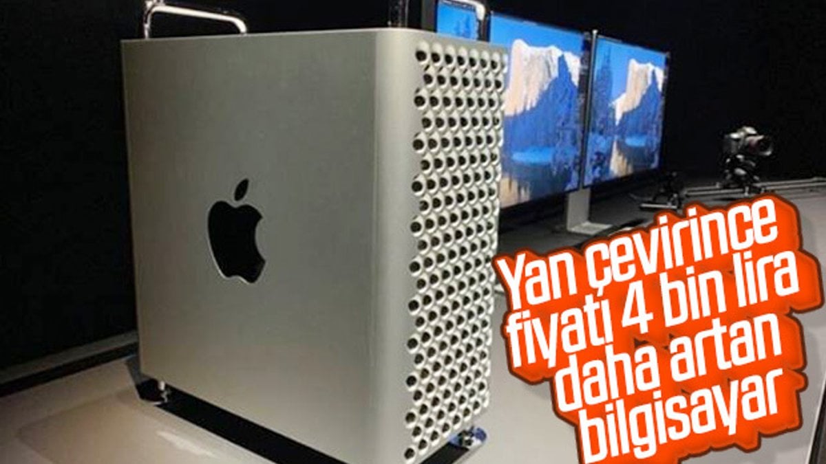 Apple, yan çevirdiği Mac Pro'yu 4 bin TL farkla satışa çıkardı