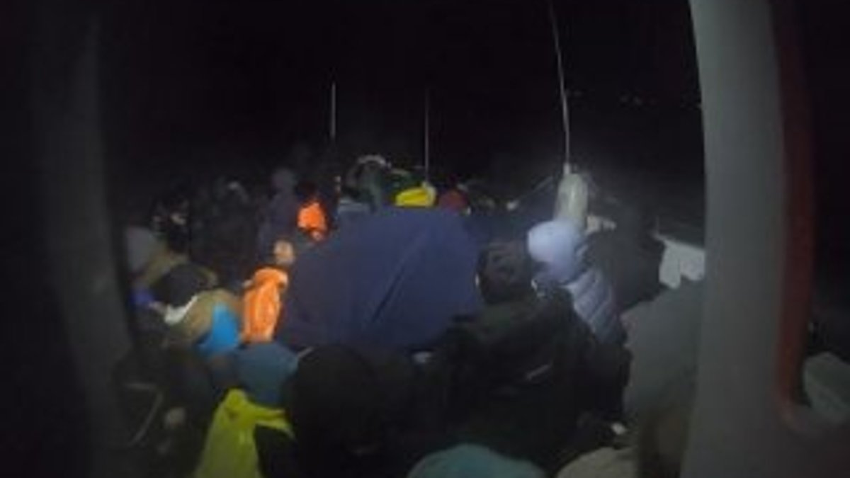Çanakkale'de 70 kaçak göçmen yakalandı