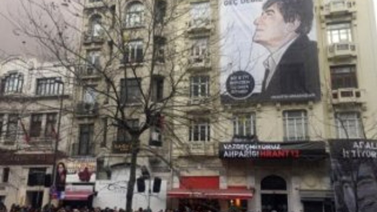 Hrant Dink'e ölümünün 13. yılında anma töreni