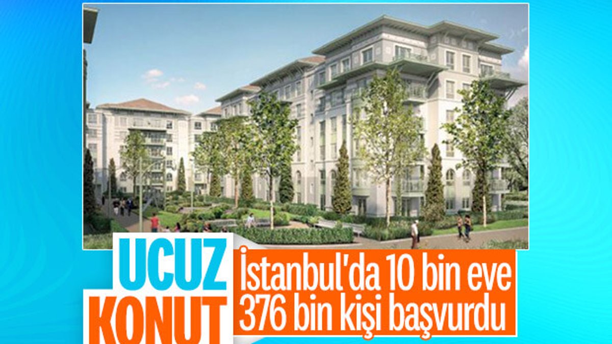 Ucuz konutta rekor başvuru İstanbul'da