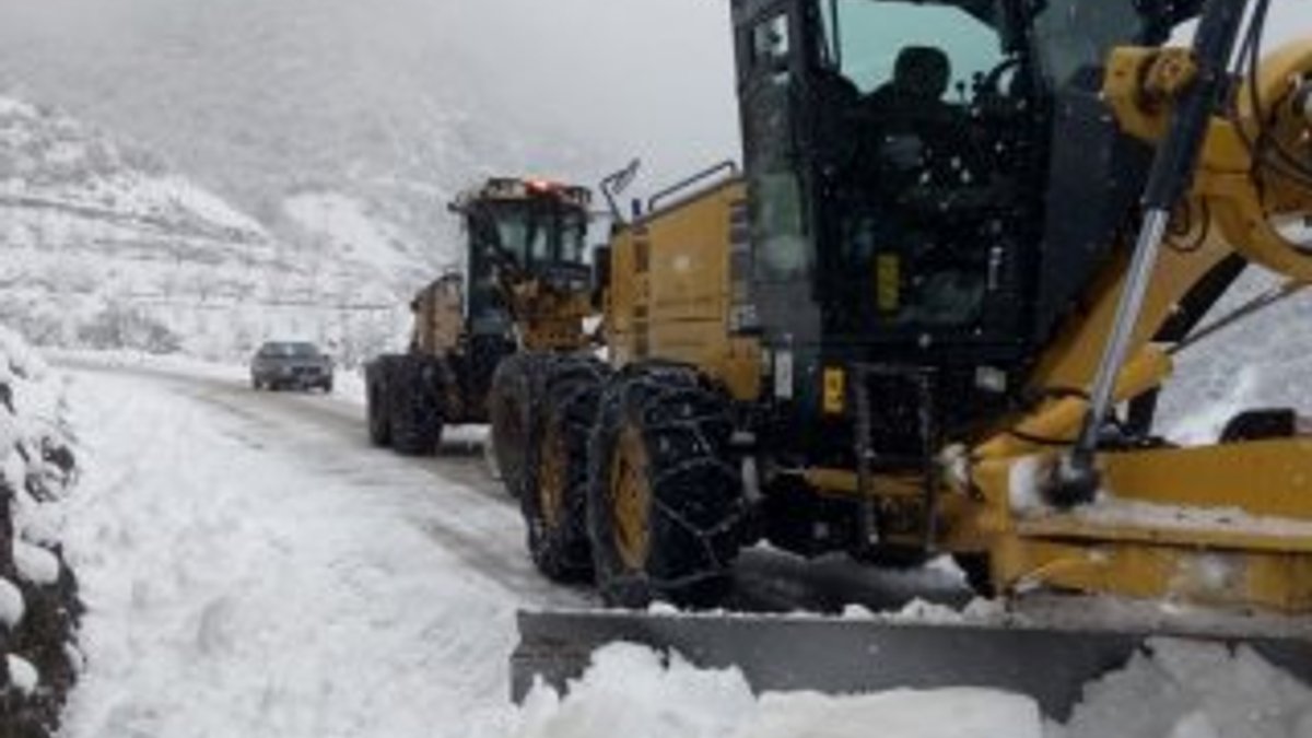 Amasya’da 84 köy yolu ulaşıma kapandı