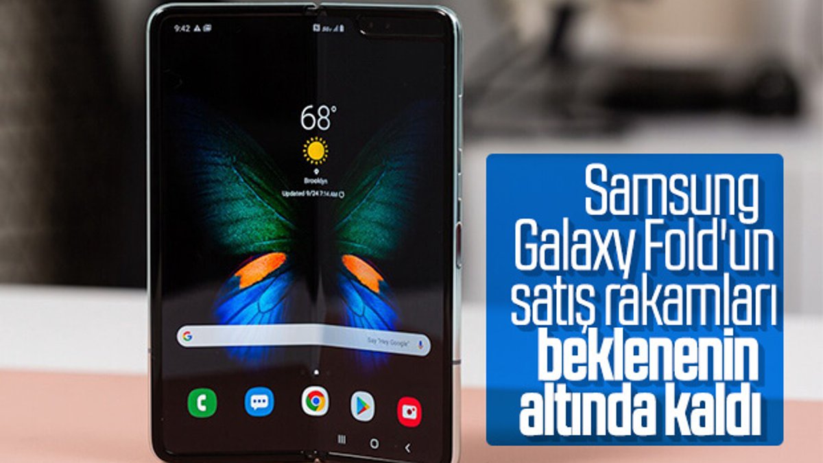 Samsung Galaxy Fold'un satış rakamları belli oldu