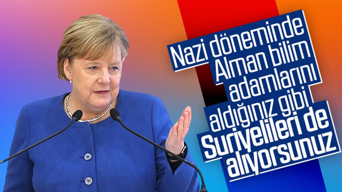 Merkel'den Türkiye için Nazi dönemi ve Suriye karşılaştırması
